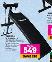 Trojan sit sale up bench 120