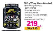 NPL 908g Whey Xtrm Assorted-Each