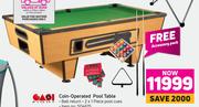 Easi Eight Coin Operated Pool Table