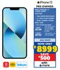 Apple iPhone 13 128GB Smartphone Starlt (Pre Owned)