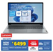 Lenovo Ideapad 1 Intel Celeron Laptop 10302420