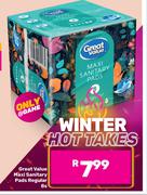 Great Value Maxi Sanitary Pads (Regular)-8s Pack