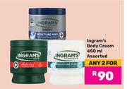 Ingram's Body Cream Assorted-For Any 2 x 450ml