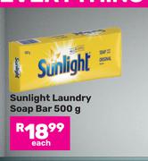 Sunlight Laundry Soap Bar-500g Each