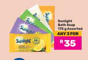 Sunlight Bath Soap Assorted-For Any 3 x 175g