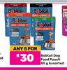 Bobtail Dog Food Pouch Assorted-For Any 5 x 85g