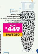 Mainstays Mesh Top Ironing Board