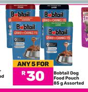 Bobtail Dog Food Pouch Assorted-For Any 5 x 85g