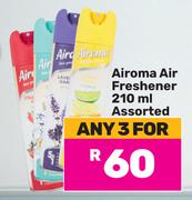 Airoma Air Freshener Assorted-For Any 3 x 210ml