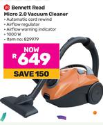 Bennett Read Micro 2.0 Vacuum Cleaner