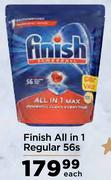 Finish All In 1 (Regular)-56's Pack