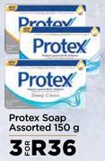 Protex Soap Assorted-For 3 x 150g