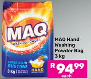 MAQ Hand Washing Powder Bag-3kg
