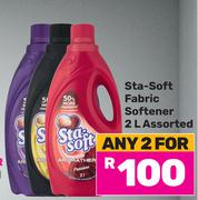 Sta-Soft Fabric Softener Assorted-For Any 2 x 2Ltr