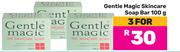 Gentle Magic Skincare Soap Bar-For 3 x 100g