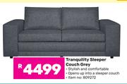 Tranquility Sleeper Couch (Grey)
