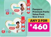 Pampers Premium Pants Value Pack (Size 3 To 6)-For Any 2