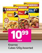 Knorrox Cubes Assorted-120g Each