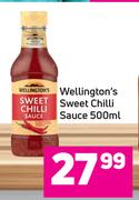 Wellington's Sweet Chilli Sauce-500ml 
