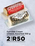 Fairview Cream Cheese Assorted- For 2 x 100g