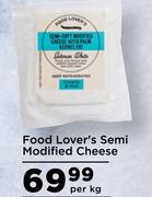 Food Lover's Modified Cheese- Per Kg