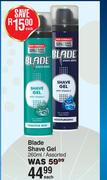 Blade Shave Gel Assorted-260ml Each