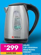 Milex 1.8L Stainless Steel Kettle MSK001  