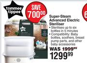 Tommee Tippee Super Steam Advanced Electric Steriliser