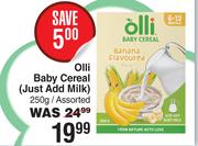 Olli Baby Creal Just Add Milk Assorted-250g