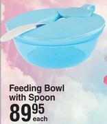 Baby Things Feeding Bowl With Spoon-Each