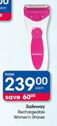 Safeway Rechargeable Women's Shaver-Each