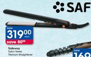 Safeway Salon Series Titanium Straightener-Each