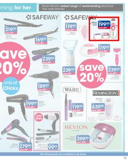 Clicks : You Pay Less (21 Nov - 4 Dec 2019), page 15