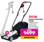 Ryobi 1200W Lawnmower Combo