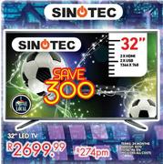 32" SINOTEC LED Tv 