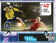 40" HISENSE LED Tv 