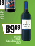 Warwick The First Lady Cabernet Sauvignon-750ml