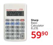Sharp Basic Calculator EL231