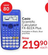 Casio Scientific Calculator FX-82ZA Plus-Each