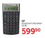 HP Financial Calculator 10 Bii