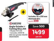 Kyocera Angle Grinder KIT 473-Per Kit