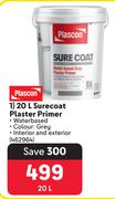 Plascon 20L Sure Coat Plaster Primer