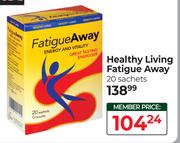 Healthy Living Fatigue Away 20 Sachets