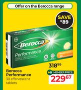 Berocca Performance 30 Effervescent Tablets