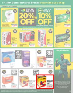 Dis-Chem : Better Health Rewards (13 January - 15 February 2026), page 15