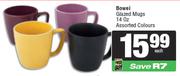 Bowei Glazed Mugs (Assorted Colours)-Each