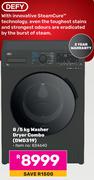 Defy 8/5Kg Washer Dryer Combo DWD319