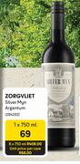 Zorgvliet Silver Myn Argentum-750ml