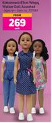 Kid Connect 81cm Wispy Walker Doll Assorted-Each