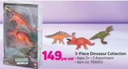 3 Piece Dinosaur Collection-Per Set